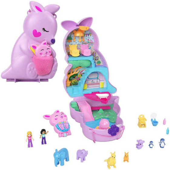 MATTEL GAMES With Accessories And Kangaroo Bag Figure