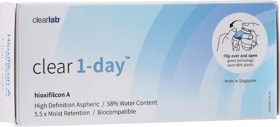 Bionische Tageslinsen 30 St. - Clearlab Clear 1-Day -8.50