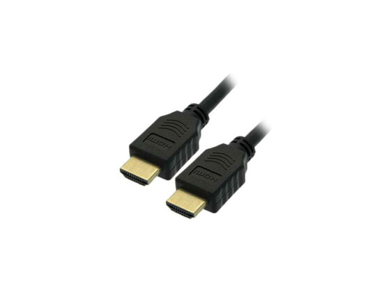 Кабель HDMI Unirise HDMI-MM-03F 3фт Черный HDMI M-M