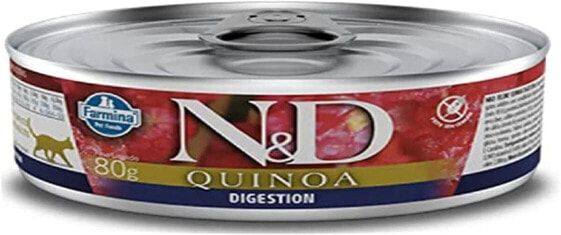 Farmina N&D Quinoa Pastete Katzenfutter(Nassfutter, mit hochwertigen Vitaminen und natürliche Antioxidantien, ohne Mais, Zutaten: Quinoa, Portionsgröße: 80 g)
