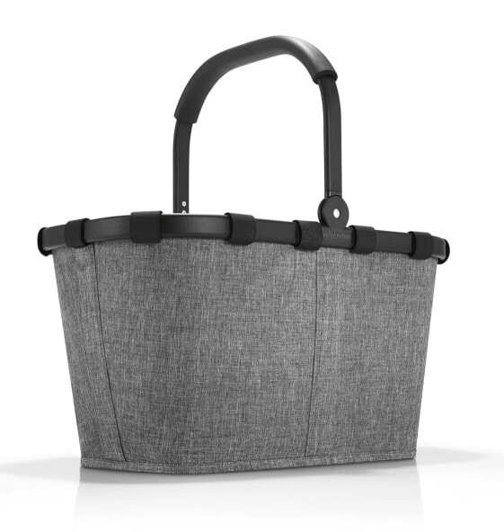 Einkaufskorb carrybag Twist Silver