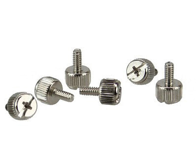 InLine Thumbscrews for enclosures - silver - 6pcs. pack