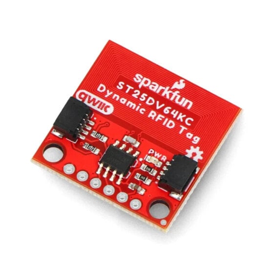SparkFun Qwiic Dynamic NFC/RFID Tag - dynamic tag - ST25DV64KC - SparkFun SEN-21274