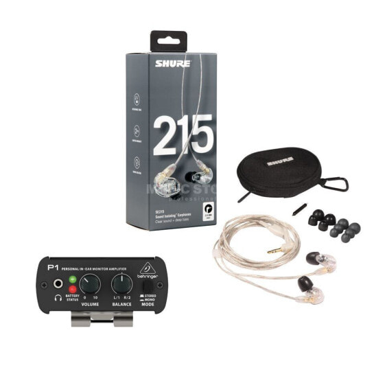 Behringer P1 Powerplay + SE215 - Set