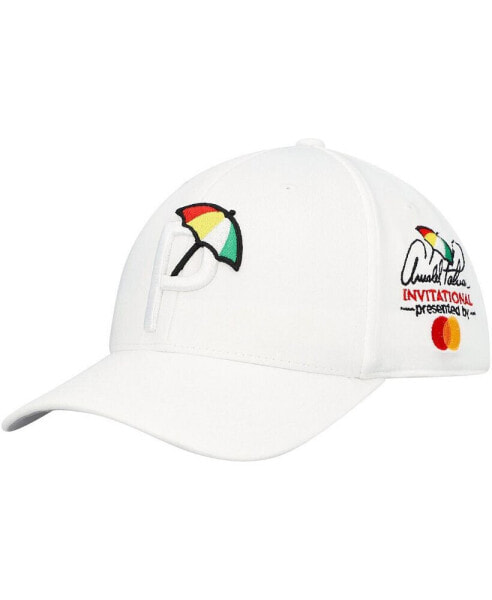 Men's White Arnold Palmer Snapback Hat