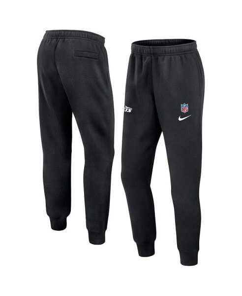 Men's Black New York Jets 2024 Sideline Club Pants