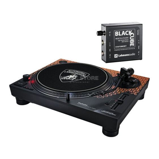 Technics SL-1200M7B,or+Black Cube-Set