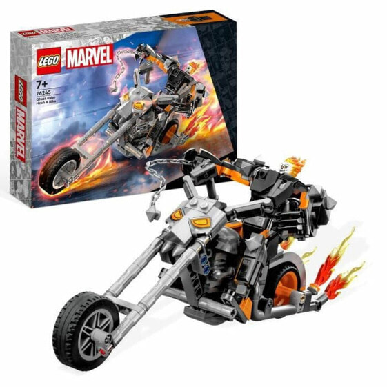 Playset Lego Marvel 76245 The robot and motorcycle of Ghost Rider Разноцветный + 7 Years 264 piezas