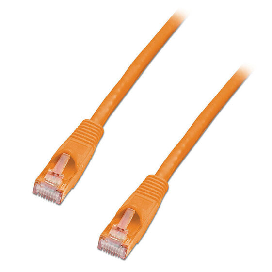 Lindy 15m Cat.6 U/UTP Cable - Orange - 15 m - Cat6 - U/UTP (UTP) - RJ-45 - RJ-45