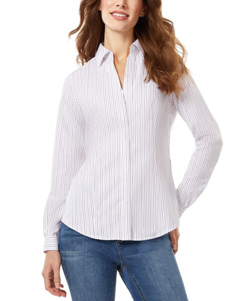 Women's Cotton Easy Care Button-Down Shirt