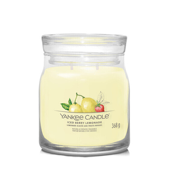 Aromatic candle Signature glass medium Iced Berry Lemonade 368 g