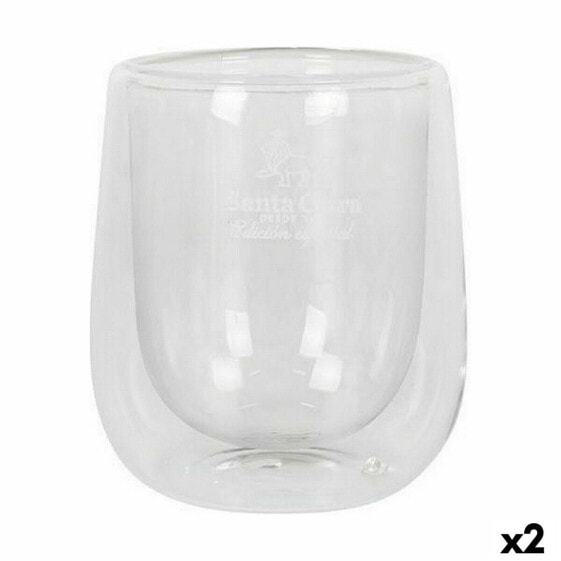 Стаканы тепловые Santa Clara Thermal Borosilicate Glass 2 штуки (2 предмета)