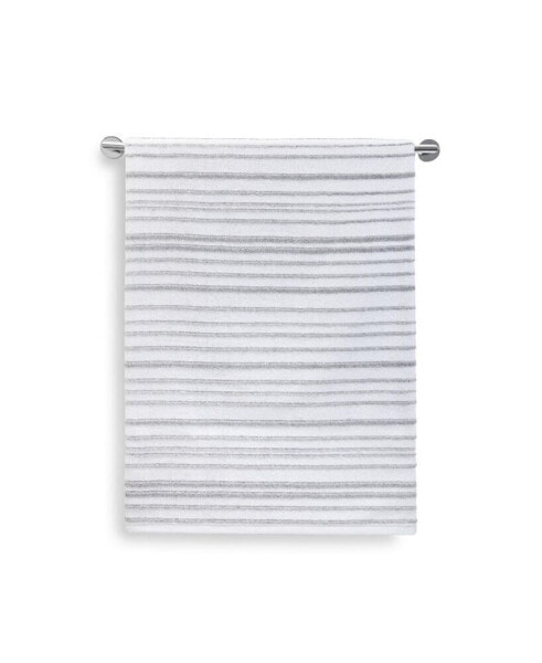 Urbane Stripe Cotton Hand Towel, 18" x 28"