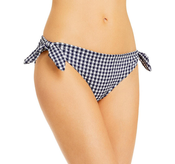 Shoshanna 285703 Women Gingham Tie Bikini Bottom, Size X-Small