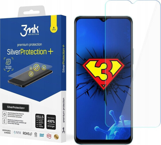 3MK 3mk ochranná fólie SilverProtection+ pro Vivo Y76 5G, antimikrobiální