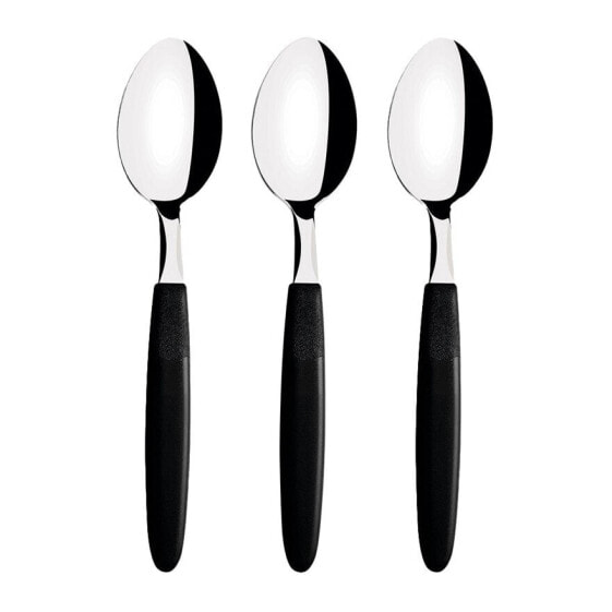 TRAMONTINA Ipannema 19 cm Polished Stainless Steel Spoon Set 3 Units