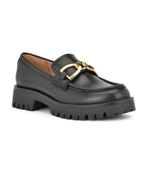 Women's Gables Round Toe Lug Sole Casual Loafers