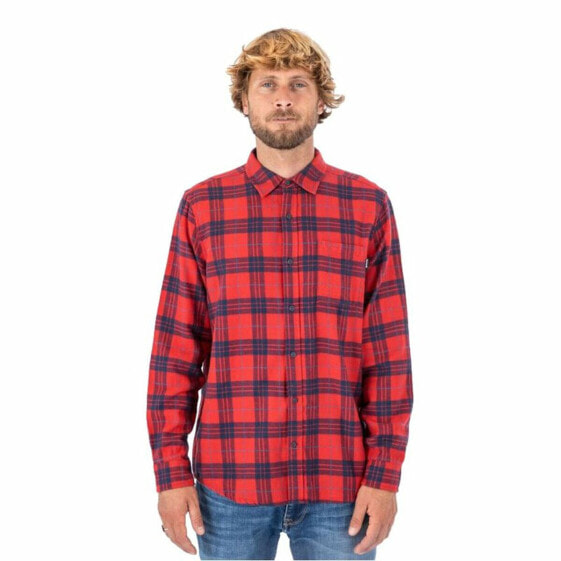Рубашка мужская Hurley Portland Organic Багровый красный