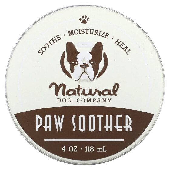 Витаминно-питательный крем для лап Paw Soother Natural Dog Company, 4 oz (118 ml)