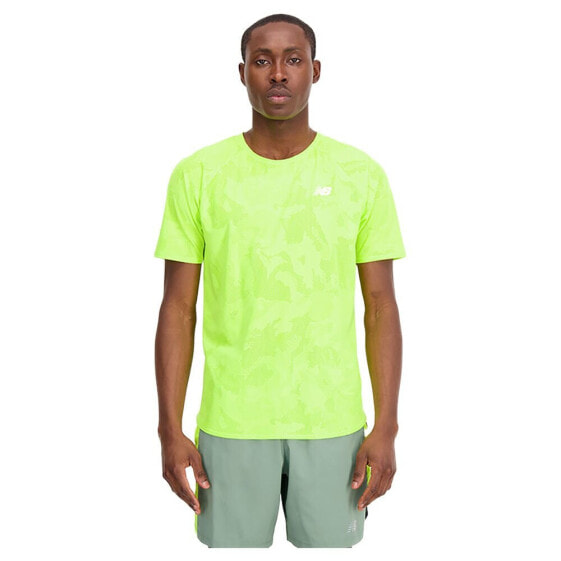 NEW BALANCE Q Speed Jacquard short sleeve T-shirt