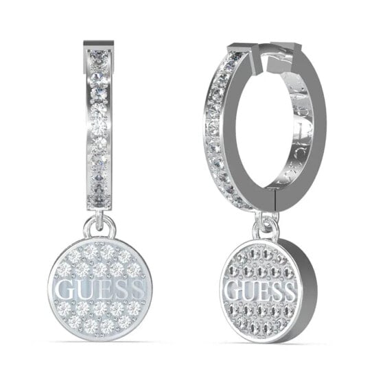 Серьги Guess Huggie Me Silver из стали