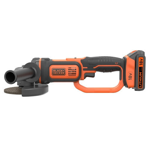 Black & Decker Winkelschleifer BCG720M1-QW 18V| 125mm 1x 4.0 Ah Akku 400 mA