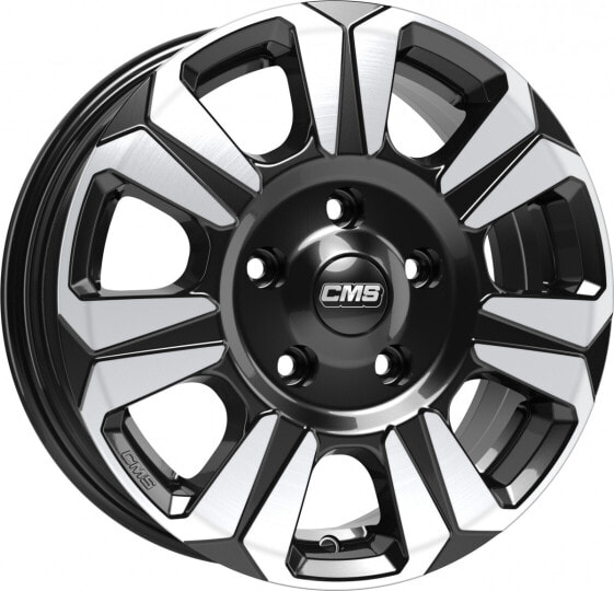 CMS C31 diamond black 6.5x16 ET60 - LK5/130 ML89.1