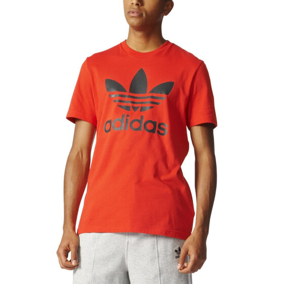 Adidas Originals Trefoil Shortsleeve Men's T-Shirt Core Red-Black bk7167