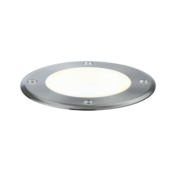 PAULMANN 939.08 - Outdoor floor lighting - Silver - Metal - IP67 - Facade,Garden - III