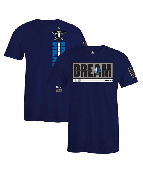 x Black History Men's and Women's Collection Royal Dallas Mavericks T-Shirt