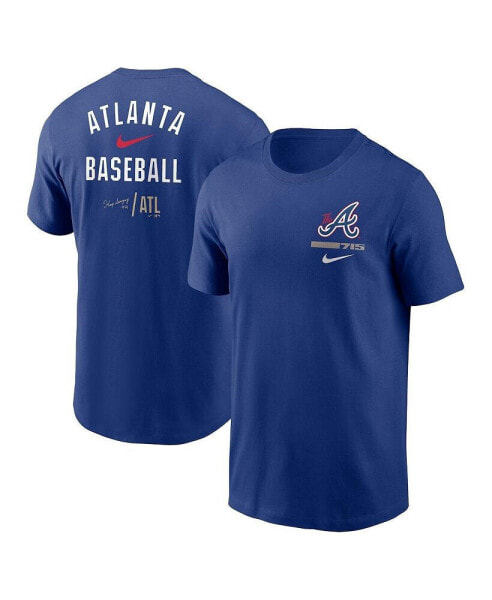 Men's Royal Atlanta Braves 2023 City Connect T-shirt