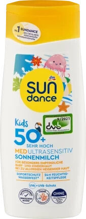 Sonnenmilch Kids, MED ultra sensitiv, LSF 50+, 200 ml