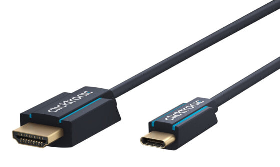 Кабель USB Type-C - HDMI Type A (Standard) Clicktronic 44929 2 м - Мужской - Прямой