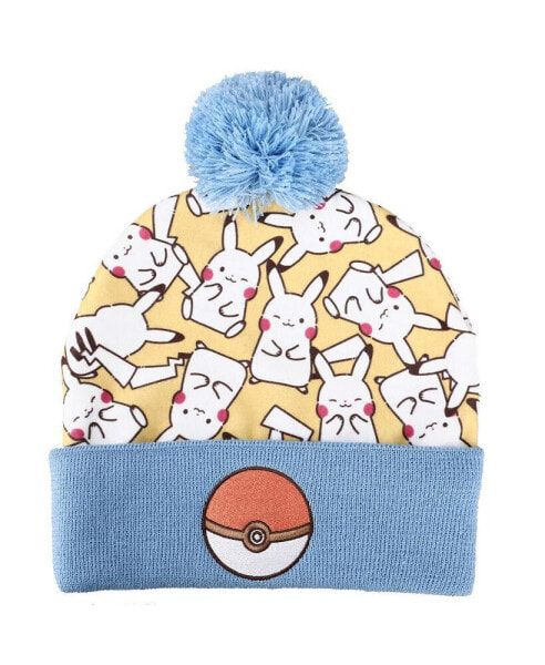 Men's Pikachu AOP Knit Cap