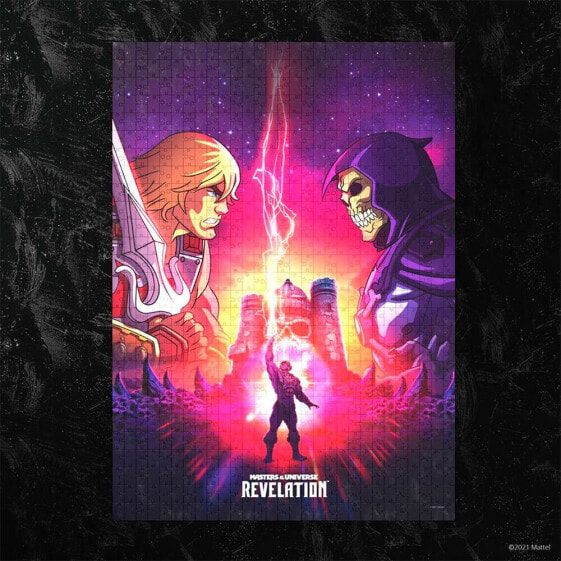 MASTERS OF THE UNIVERSE Revelation He Man And Skeletor Puzzle 1000 Pieces