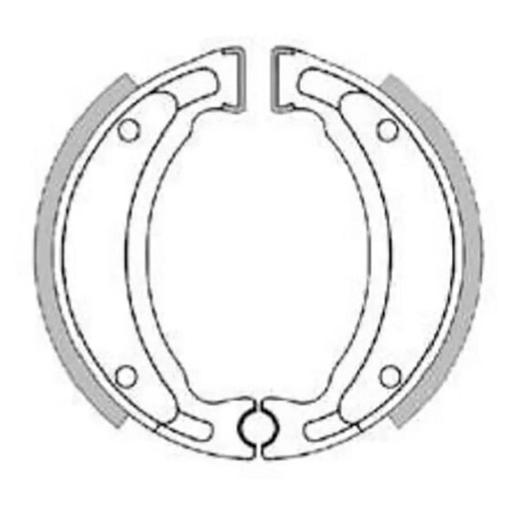 BRENTA MOTO 01205 Brake Shoe