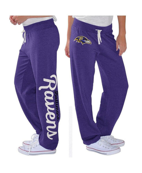 Women's Purple Baltimore Ravens Scrimmage Fleece Pants