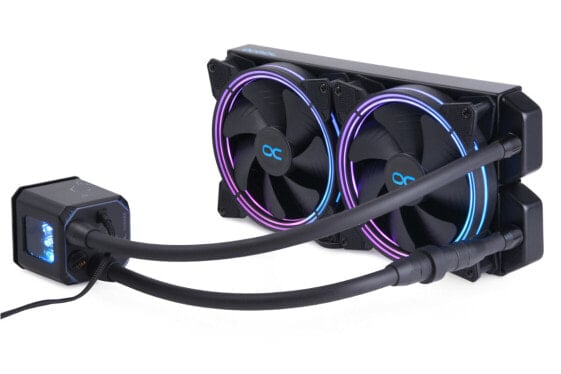 Alphacool Eisbaer Aurora 280 - All-in-one liquid cooler - 14 cm - 71 m³/h - Black