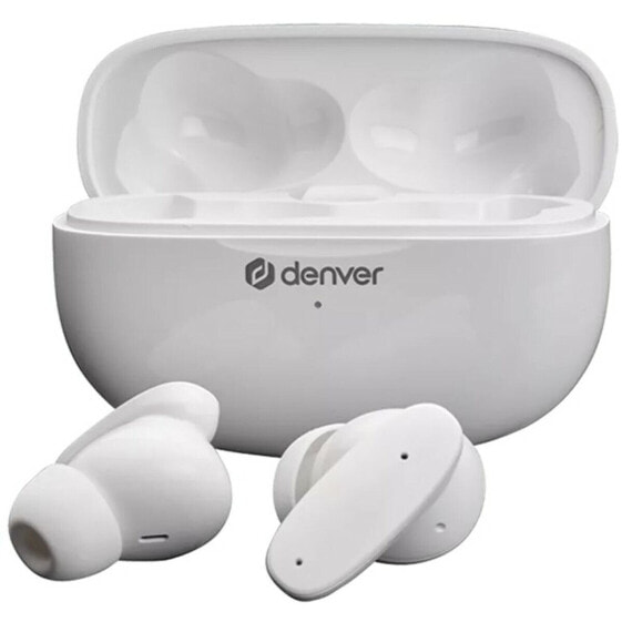 Наушники и гарнитуры беспроводные Denver Electronics White Bluetoothже енкодер.