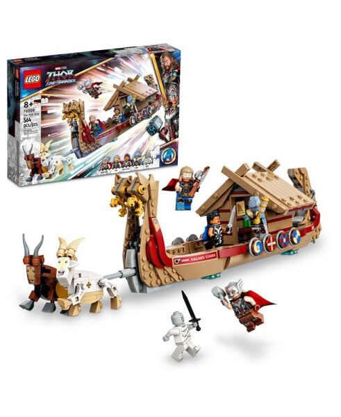 Super Heroes Marvel The Goat Boat 76208 Building Set, 564 Pieces