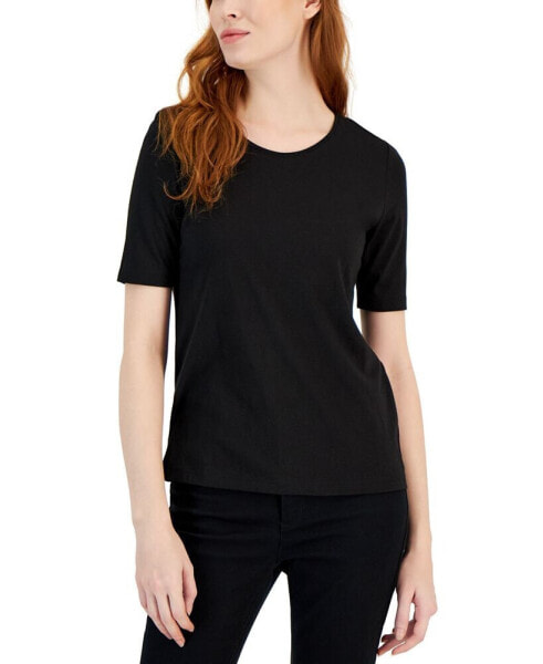 Women's Scoop-Neck Short-Sleeve T-Shirt