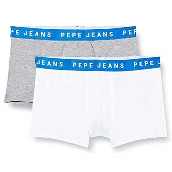 PEPE JEANS Logo Low Rise Boxer 2 Units