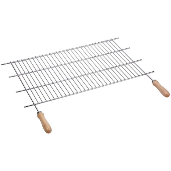 SAUVIC 100x40 cm Barbecue Grill Wood Handle