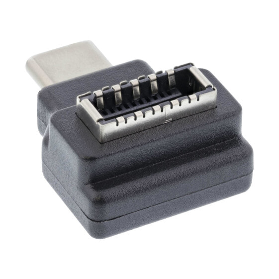 InLine USB 3.2 adapter - USB-C male to internal USB-E front panel socket