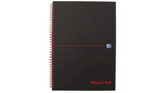 Oxford 400047609 - Monochromatic - Black - A4 - 70 sheets - Matt - Squared paper