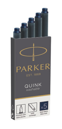 Parker 1950385 - Black,Blue - Gray - Fountain pen - 5 pc(s)