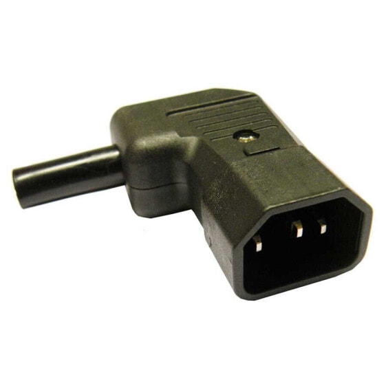 EUROCONNEX 3464 Schuko Angled C14 Connector