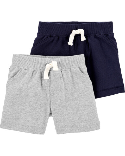 Baby 2-Pack Shorts 12M