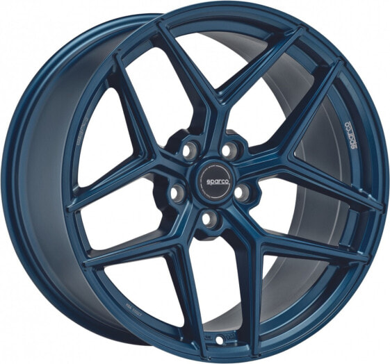 Sparco FF3 matt blue 8x19 ET45 - LK5/114.3 ML73.1