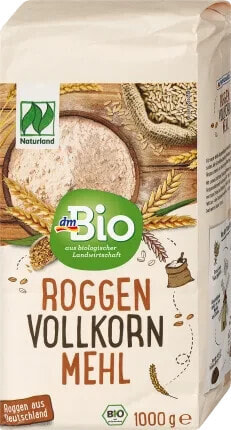 Mehl, Roggen Vollkorn, 1000 g